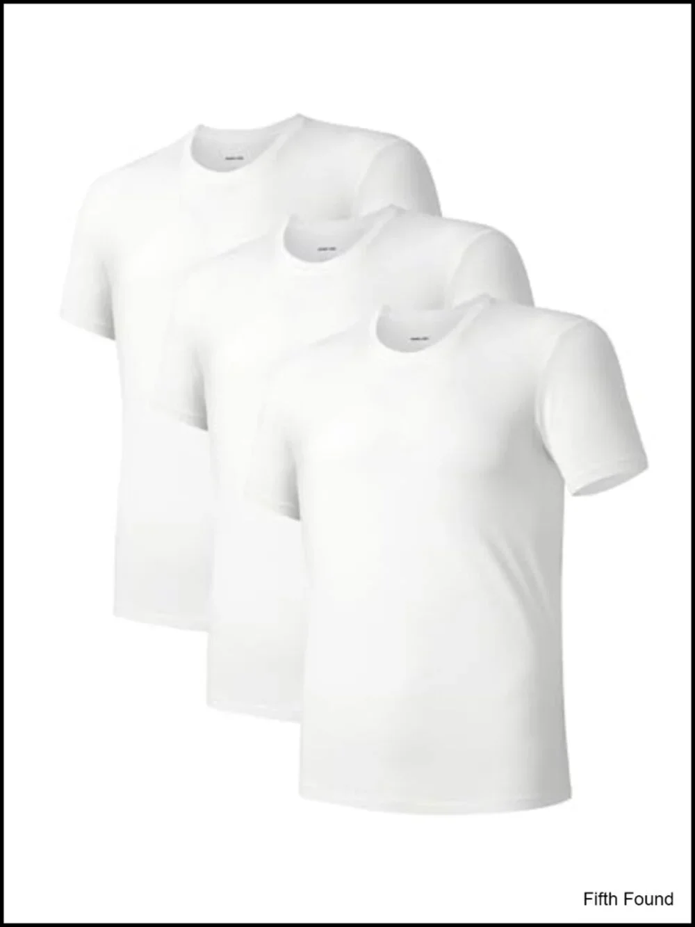 Men's MicroModal Undershirts 3-Pack Moisture-Wicking Crewneck Stretch Tees